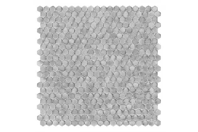 Allumi Silver Hexagon 14 30x30