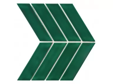 Royal Chevron Vert 31,8x22,4 Zielona mozaika