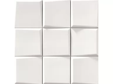 Pattern Blanco 33x33. Biała płytka ścienna.