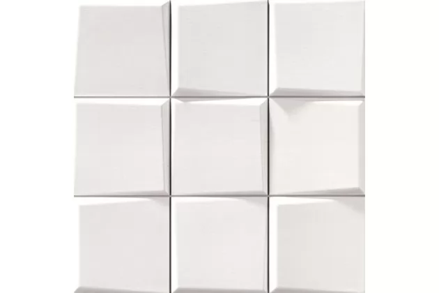 Pattern Blanco 33x33. Biała płytka ścienna.