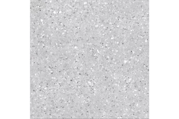 Terrazzo Gris Rett. 80x80. Płytka gresowa imitujaca lastryko.