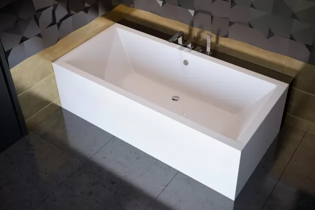 Wanna Quadro 190x90 + obudowa + nogi - wanna akrylowa prostokątna