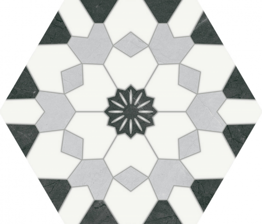Hexa Venezia Nero 23x27